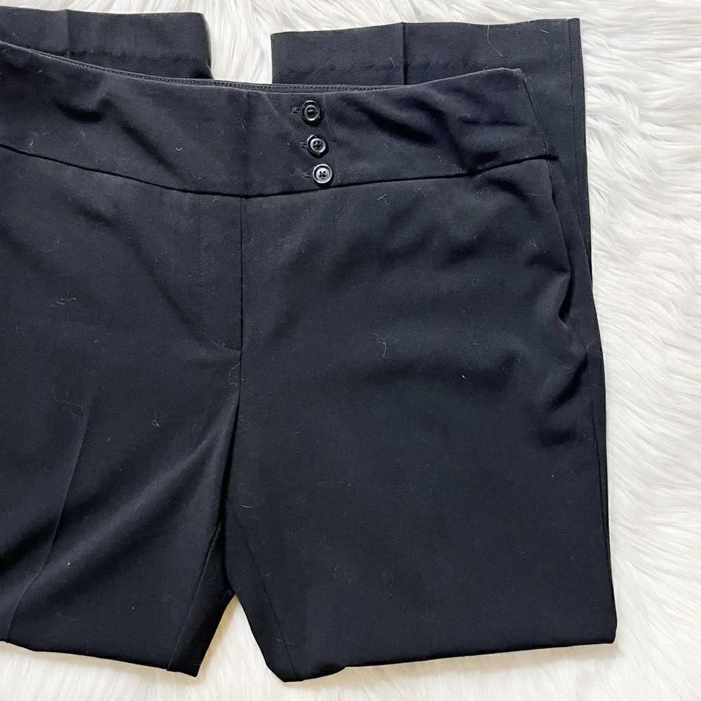 Counterparts Cropped Dress Pants Black Size 12 Petite
